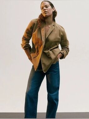 Madewell NWT Crossover Blazer (Re)generative Chino size Small